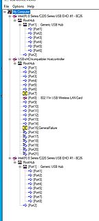 Windows Geräte-Manager USB-Gerätebaum