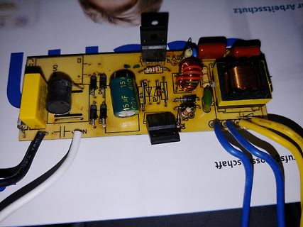 Leiterplatte eines Schaltnetzteils