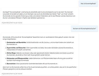 Text über Blumentopferde und deren Kaufmöglichkeiten