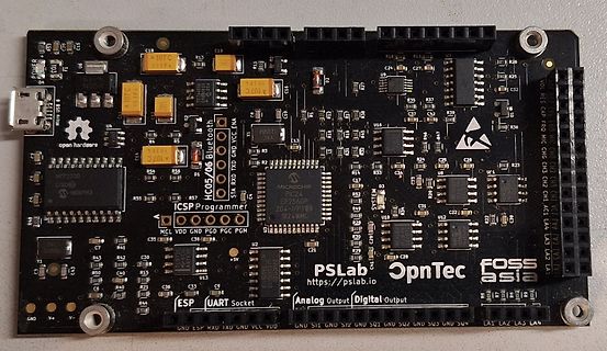 ICSP Programmer Platine von PSLab