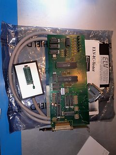 ELV-IC-Tester Leiterplatte mit Kabel und Dokumentation