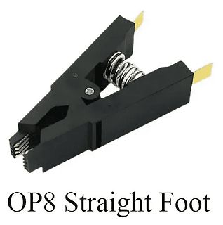 OP8 Straight Foot Test Clip
