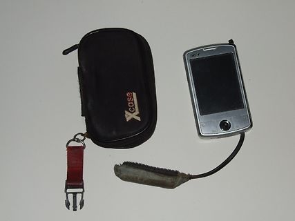 Xcase Tasche und MP3-Player mit Kabel