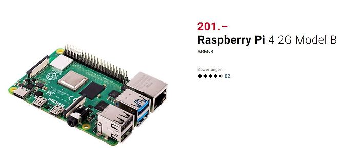 Raspberry Pi 4 2G Model B