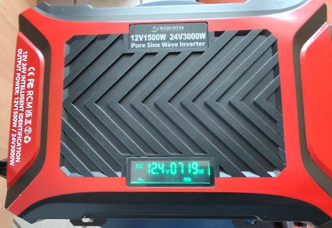 Werchtai 12V 1500W 24V 3000W Pure Sine Wave Inverter