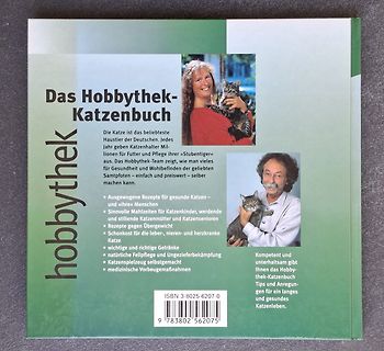Buchcover Das Hobbythek-Katzenbuch
