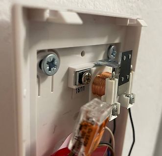 Innenansicht eines Schalters oder Relais