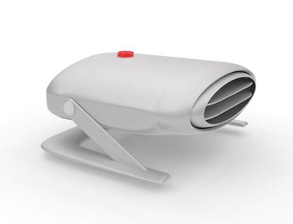 3D-Modell eines futuristischen Objekts