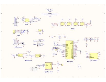 Schaltplan eines ESP32-S3 Entwicklungboards