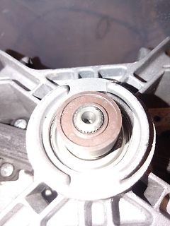 Nahaufnahme eines mechanischen Bauteils oder Lagers