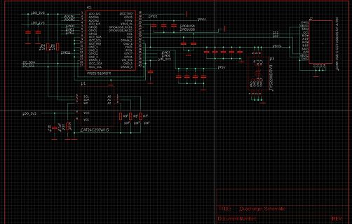 Schaltplan einer elektronischen Schaltung