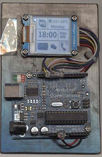 Arduino Aufbau mit E-Paper Display