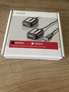 Verpackung von Vector VN1610 und VN1611 Bus Interfaces