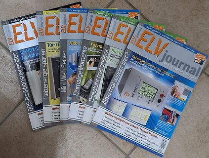 Stapel ELV Journal Fachmagazine