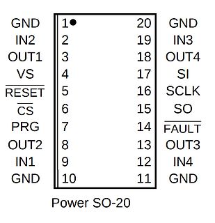 Pinbelegung Power SO-20 IC