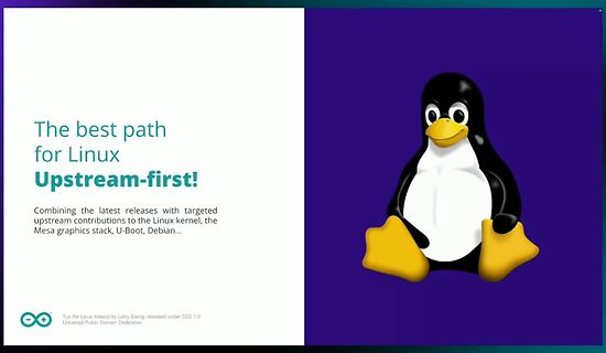 Präsentation über Linux Upstream-first Strategie