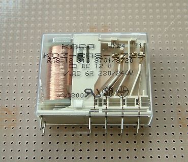 Transparentes elektromechanisches Relais