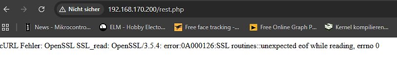 Browser Fehlermeldung OpenSSL SSL_read