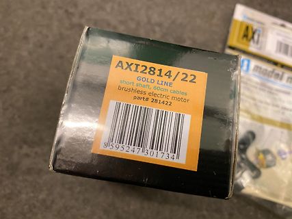 Verpackung eines Brushless-Motors