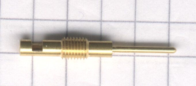 Messstift oder Steckverbinder aus Messing