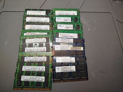 Verschiedene DDR RAM Module