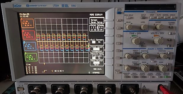 LeCroy WaveRunner Oszilloskop mit digitaler Wellenform