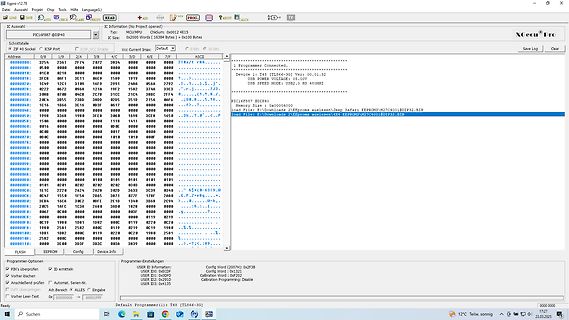 Software zur Programmierung eines PIC-Mikrocontrollers