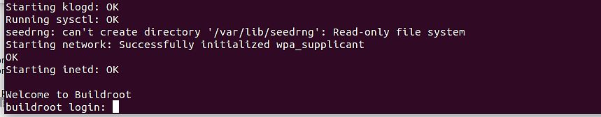 Linux-Bootvorgang Fehlermeldung im Terminal