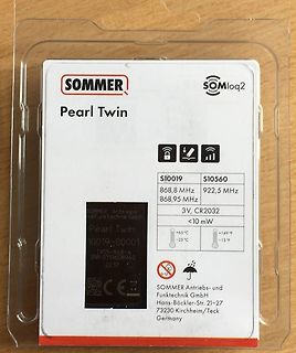 Verpackung eines SOMloq2 Pearl Twin Funkmoduls