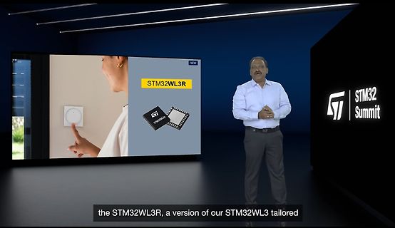 Präsentation des STM32WL3R Mikrocontrollers