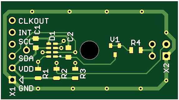 PCB-Layout einer Leiterplatte