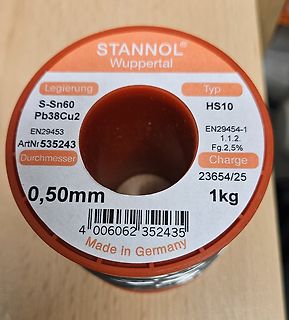 Spule Lötzinn Stannol Wuppertal