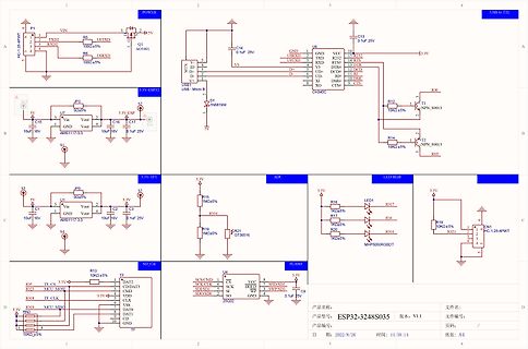 Schaltplan eines ESP32-basierten Systems