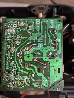 Leiterplatte einer Sony Elektronikkomponente