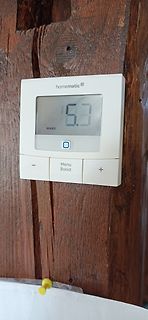 Homematic Thermostat Display
