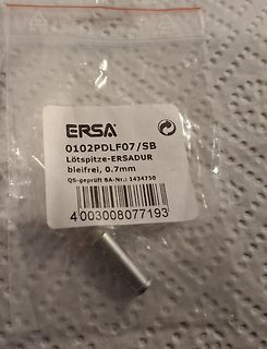 ERSA Lötspitze in Plastikverpackung