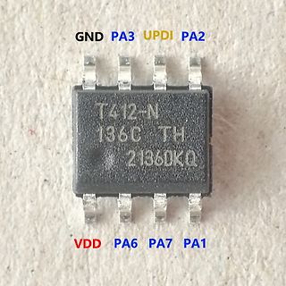 Mikrocontroller mit Pinbelegung