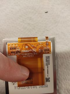 Flexibles Display-Flachbandkabel mit Beschriftung