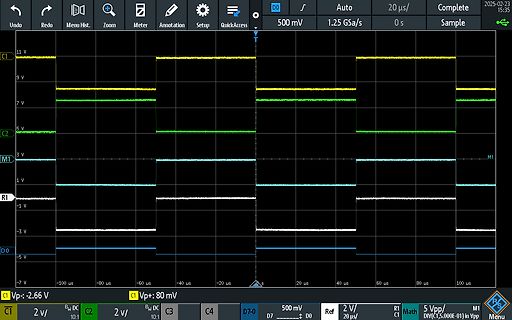 Oszilloskop-Messung digitaler Signale