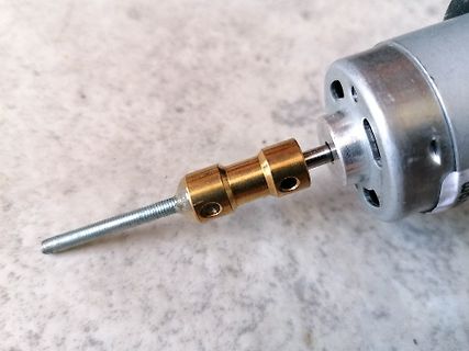 Elektromotor mit Wellenkupplung