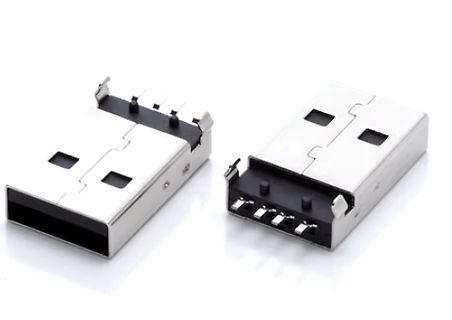 Zwei USB-Typ-C-Buchsen-Gehäuse