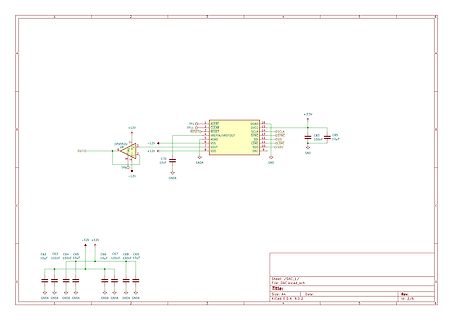 Schaltplan eines DAC-Moduls