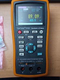 Handheld LCR Meter East Tester ET432