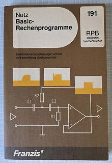 Buchcover mit Schaltplan-Illustration