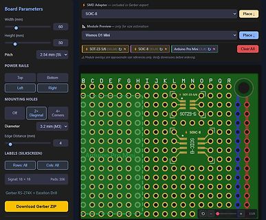 Software zur PCB-Adapter-Konfiguration