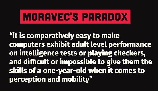 Text über Moravecs Paradox