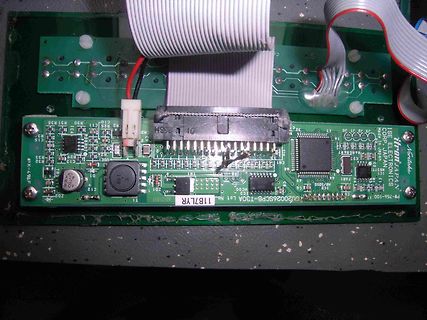 Elektronische Leiterplatte mit Flachbandkabel