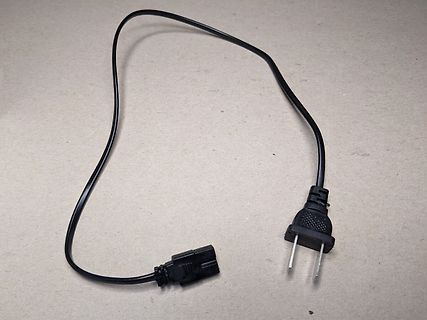 Netzkabel mit Eurostecker und Kaltgerätestecker