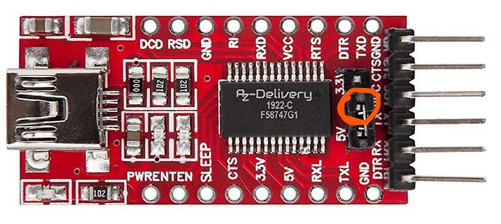 USB-zu-Seriell Adapter Modul