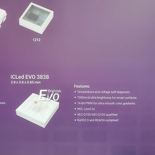 Produktinformationen zu iCled EVO 3838 LED